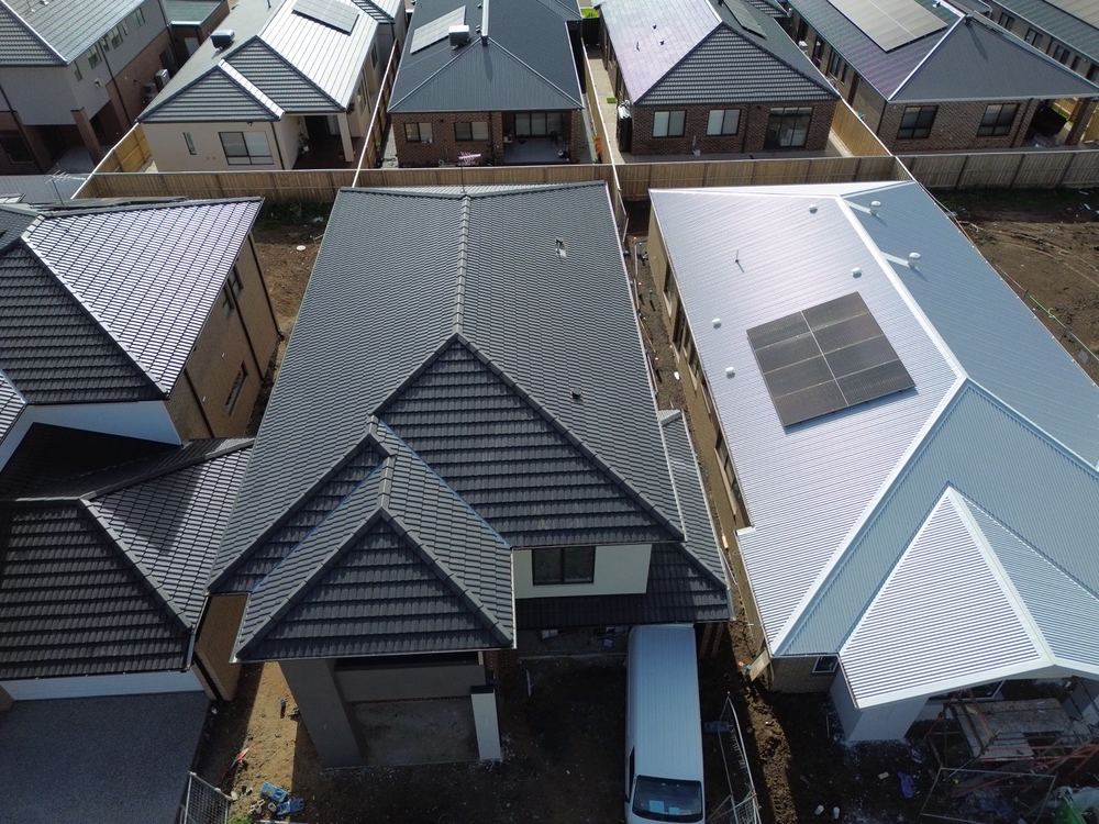Roof ventilator shown on the drawings but never installed, Manor Lakes